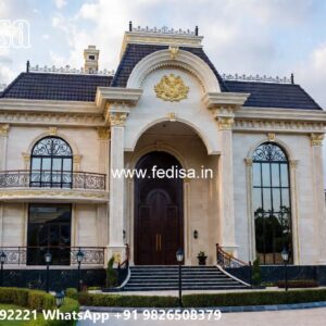 Classic Villa Design with Elegant Courtyard Inspiration No-8539