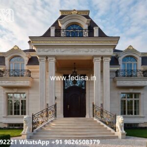 Elegant Classic Villa Design with Stunning Facade No-8549