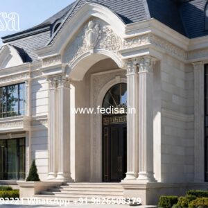 Luxury House Design with Modern Balcony and Terrace No-8564