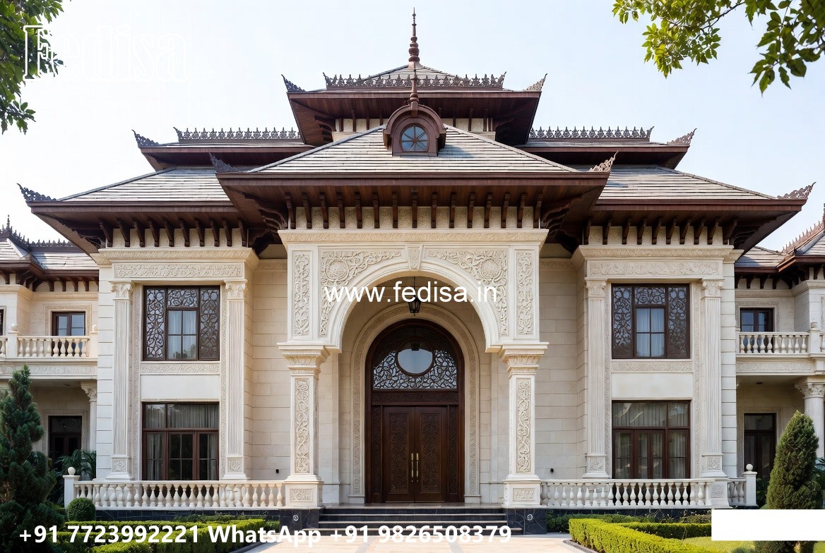 Luxury House Design with Beautiful Landscape Garden No-8567