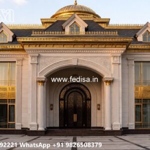 Luxury House Design with Stylish Front Elevation No-8602
