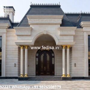 Luxury House Design with Stylish Terrace Garden No-8608