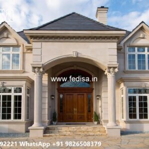 Luxury House Design with Premium Exterior Lighting No-8618