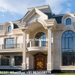 Luxury House Design with Premium Stone Cladding No-8626