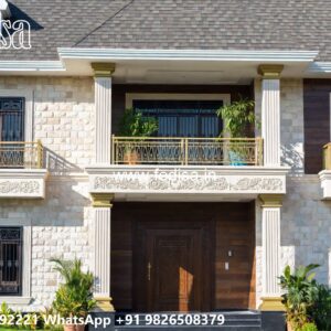 Luxury House Design with Stylish Luxury Features No-8659
