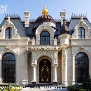 Luxury House Design with Elegant Wall Texture Ideas No-8668