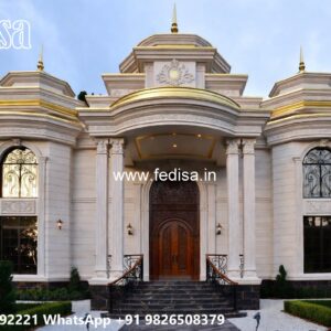 Luxury House Design with Beautiful Stone Exterior No-8672