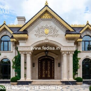 Luxury House Design with Grand Staircase Inspiration No-8688
