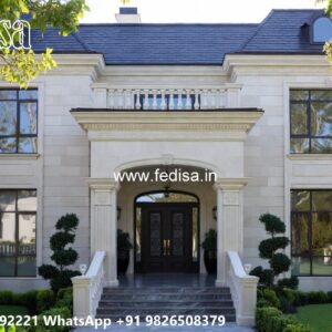 Classic House Design with Elegant Window Designs No-8739
