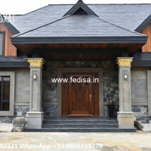 Classic House Design with Artistic Decorative Elements No-8750
