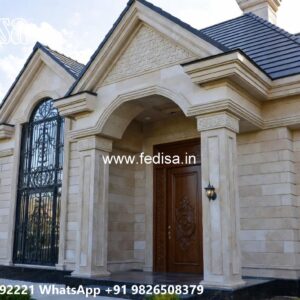 Elegant Classic House Design with Rich Textures No-8752