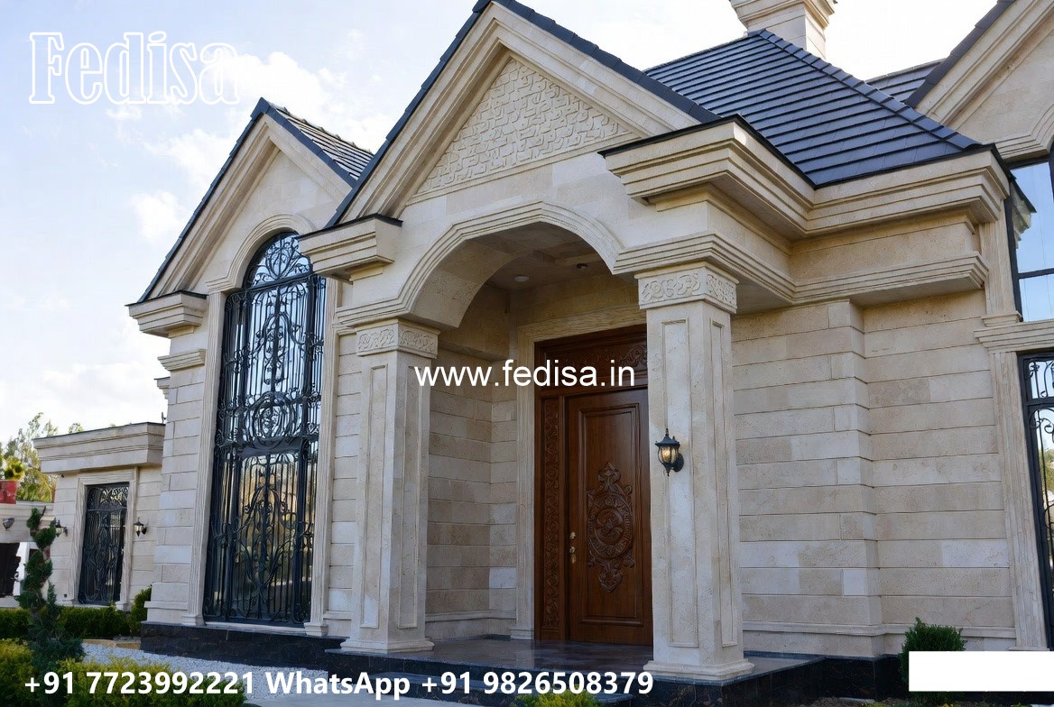 Elegant Classic House Design with Rich Textures No-8752