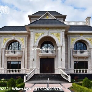 Classic House Design with Decorative Wall Textures No-8762
