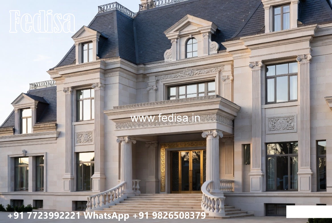 Classic House Design with Beautiful Front Elevation No-8778
