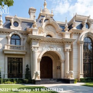 Classic House Design with Rich Marble Decor No-8806