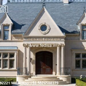 Classic House Design with Beautiful Roof Styling No-8809