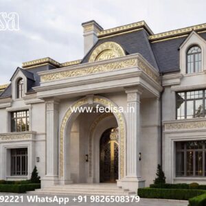 Classic House Design with Premium Garden Landscape No-8816