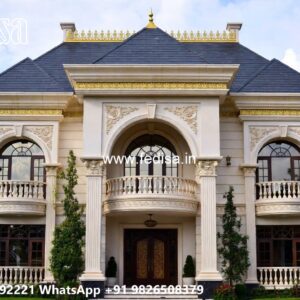 Classic Villa Design with Elegant Dining Room Decor No-8881