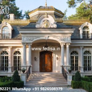 Luxury Classic Villa Design with Elegant Hall Ideas No-8885