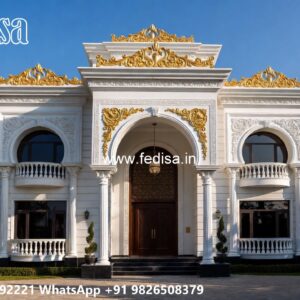 Luxury Classic Villa Design with Rich Marble Decor No-8913