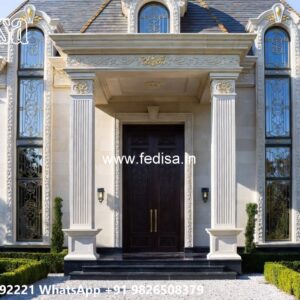 Classic Villa Design with Beautiful Exterior Walls No-8914