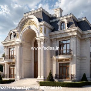 Classic Villa Design with Elegant Decorative Walls No-8932