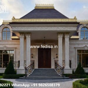 Classic Villa Design with Grand Staircase Inspiration No-8938