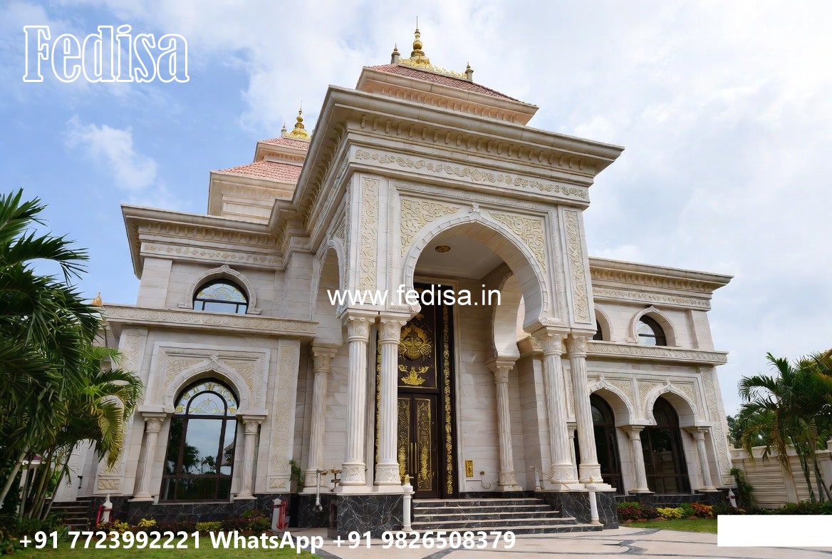Classic Villa Design with Stylish Entryway Decor No-8947