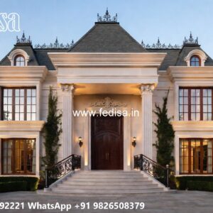 Classic Villa Design with Stunning Marble Staircase No-8960