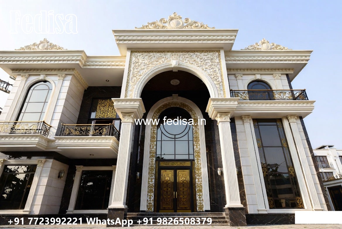 Classic Villa Design with Artistic Wall Decor Ideas No-8962