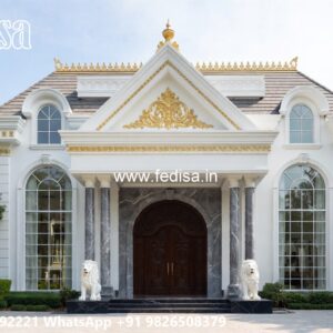 Classic Villa Design with Beautiful Luxury Exterior No-8969