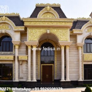 Elegant Classic Villa Design with Grand Spaces No-8983