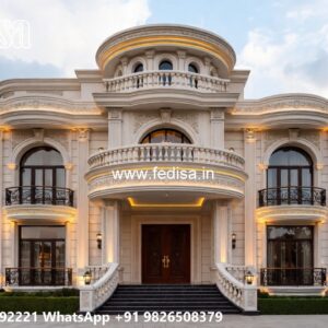 Classic Villa Design with Decorative Exterior Features No-8987