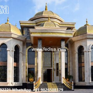 Classic Villa Design with Stylish Front Garden No-8993