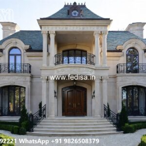 Traditional Classic Villa Design with Beautiful Exteriors No-8995