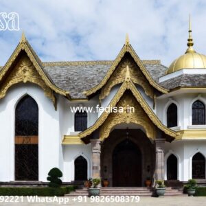 Luxury House Design with Modern Balcony and Terrace No-9014