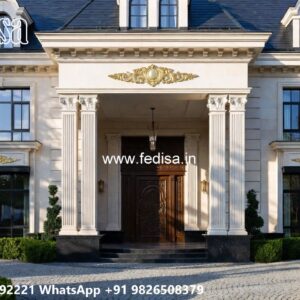 Luxury House Design with Large Glass Windows No-9023