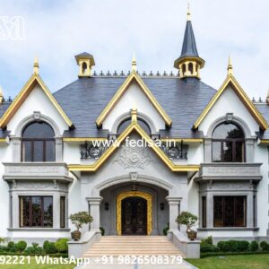 Elegant Luxury House Design with Royal Touch No-9033