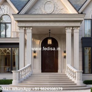 Luxury House Design with Grand Front Elevation No-9038