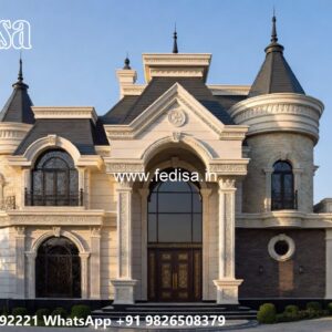 Modern Luxury House Design with Glass Facade No-9061