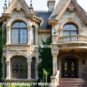 Luxury House Design with Elegant Outdoor Seating No-9063