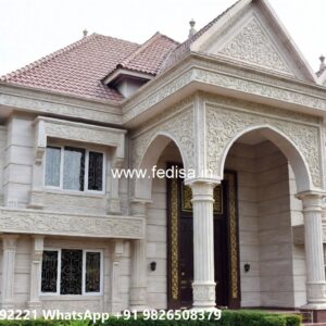 Luxury House Design with Grand Architectural Style No-9064