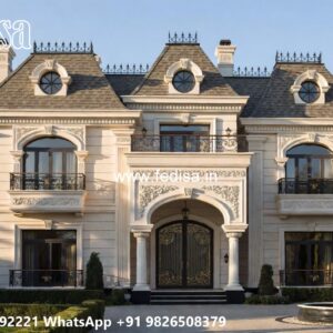 Luxury House Design with Premium Exterior Lighting No-9068