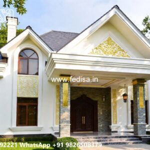 Luxury House Design with Stylish Modular Kitchen No-9077