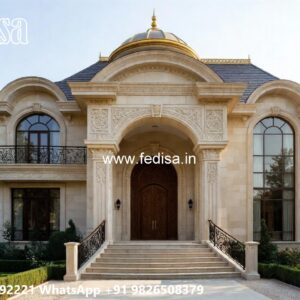 Luxury House Design with Royal Living Room Style No-9080