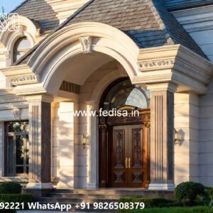 Luxury House Design with Beautiful Balcony Decor No-9081