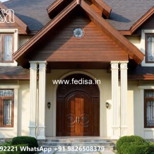 Luxury House Design with Stylish Open Kitchen Layout No-9088