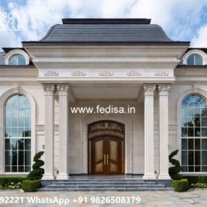 Luxury House Design with Beautiful Exterior Walls No-9093