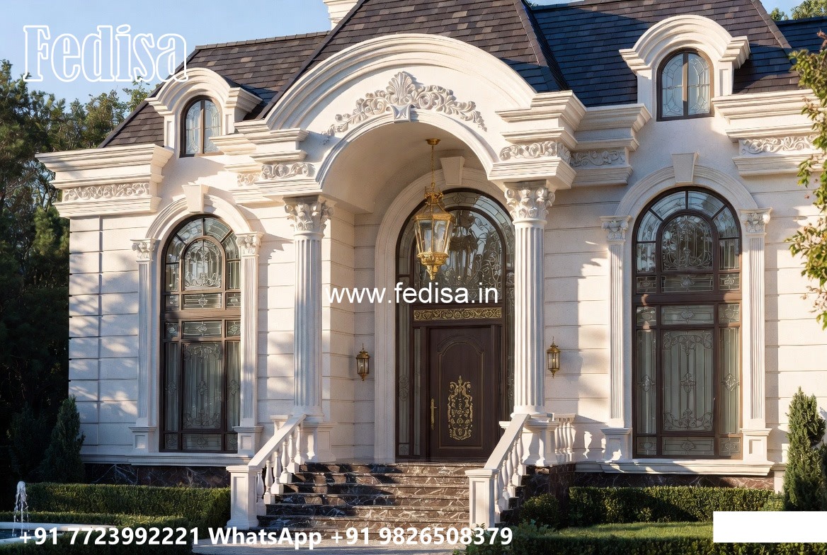 Luxury House Design with Unique Architectural Beauty No-9097