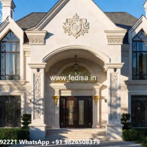 Classic House Design with Elegant Exterior Architecture No-9154